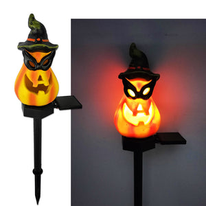 Courtyard Solar Outdoor Halloween Pumpkin Lamp - Luxitt