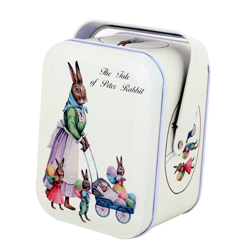 Stylish and Convenient Portable Tinplate Candy Gift Storage Box - Luxitt