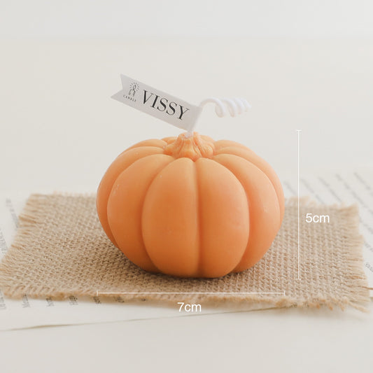 Home Fashion Halloween Simulation Pumpkin Candle - Luxitt