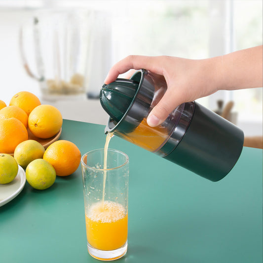 Wireless Portable Juicer: Electric Orange Press and Mini Fruit Juicer Cup - Your Ultimate Kitchen Gadget for Fresh Juices on the Go - Luxitt