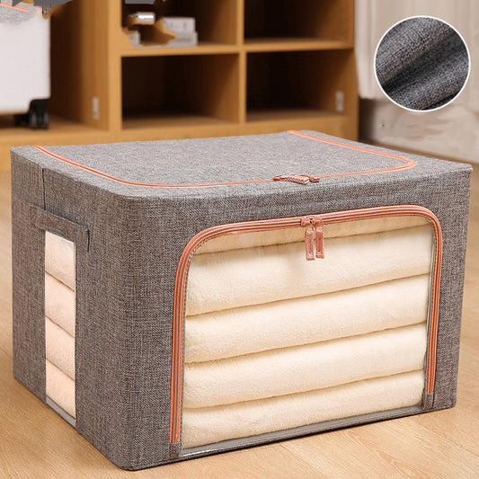 Cloth Art Clothing Storage Box for Moving and Sorting Clothes - Luxitt