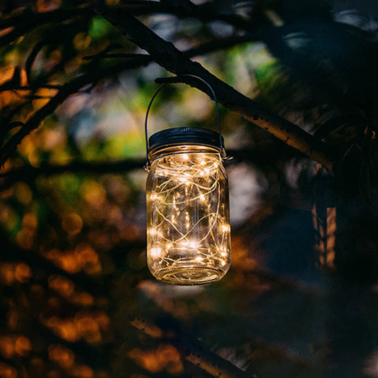 Decorative Solar Mason Jar Light String - Luxitt
