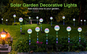 Solar Garden Enchanted Bloom Ground Lamp - Luxitt