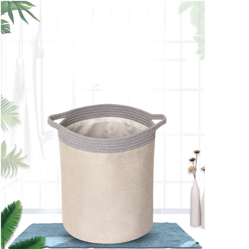 Nordic Style Cloth Laundry Storage Bucket Laundry Basket - Luxitt