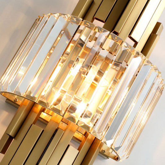 Crystal Wall Lamp with Luxurious Elegance - Luxitt