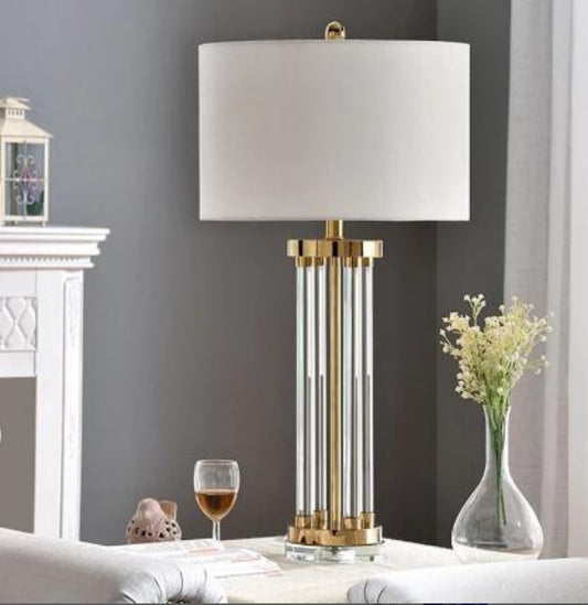 Postmodern Luxury Crystal Column Lamp - Luxitt