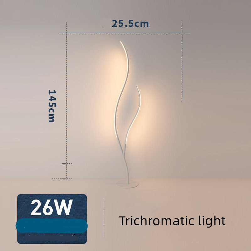 Twig-Inspired Artistic Line Floor Lamp - Luxitt
