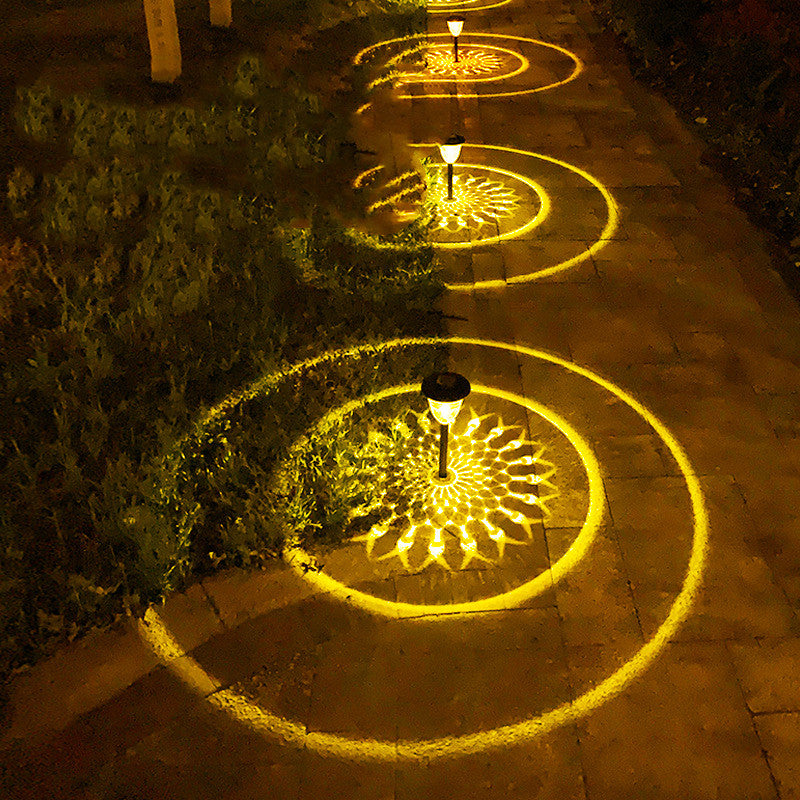 SolarGlow Courtyard Garden Lawn Lights - Luxitt
