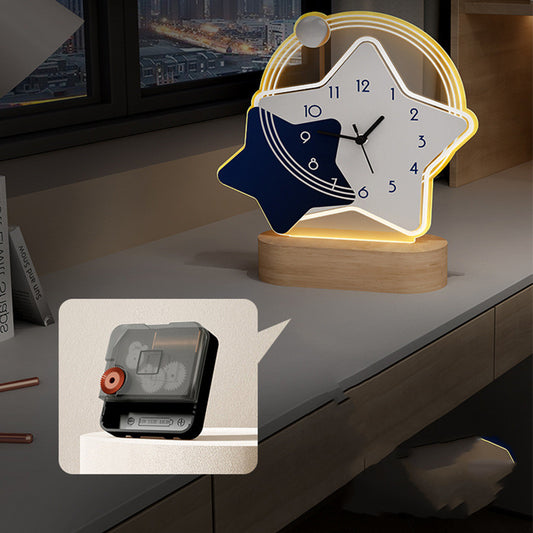 Elegant Desktop Timepiece Light Luxury Style Desk Clock - Luxitt
