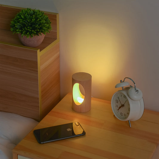 LED Reading Lamp Crafted from Solid Wood - Luxitt