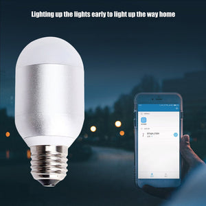 Voice-Controlled Alum LED Bulb - Luxitt