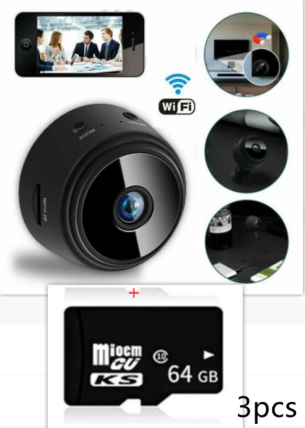 A9 Magnetic Suction Security Camera HD Camera Smart Infrared Night Vision Home - Luxitt