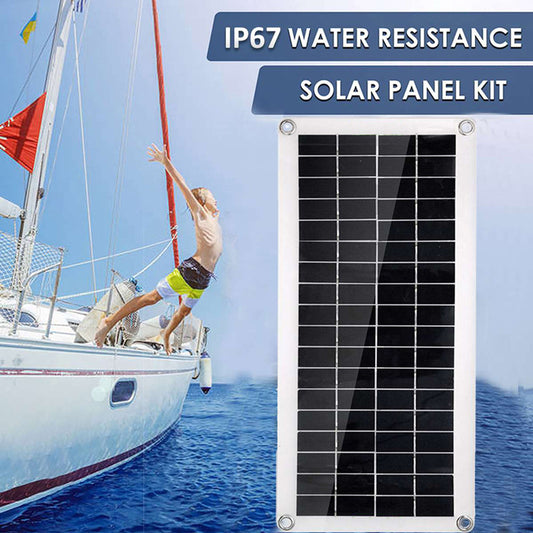 Solar Panel Kit Controller Portable Car - Luxitt