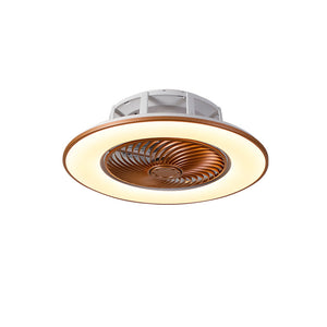 Sleek Smart Ceiling Light with Discreet Fan Functionality - Luxitt
